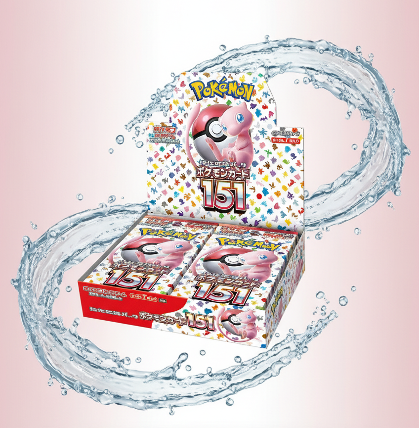 ポケモンカード151 ミュウが描かれた特別なポケモンカードボックス