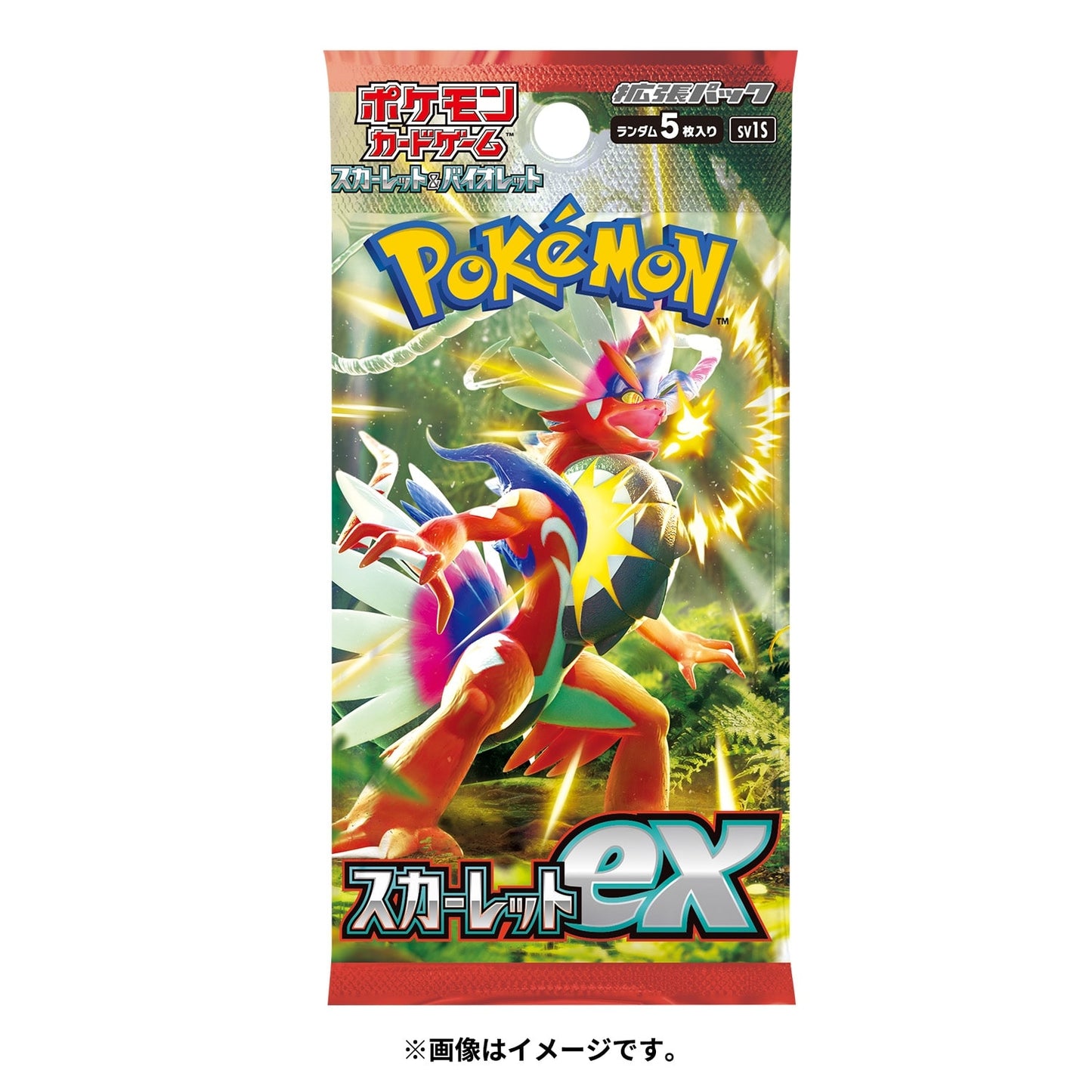 Pokémon TCG Scarlet & Violet Expansion Pack Scarlet ex｜ポケモンカードゲーム スカーレット&バイオレット 拡張パック スカーレットex